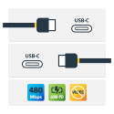 "StarTech.com 2m (6ft) USB C Cable M/M - USB 2.0 - USB Type C Cable"