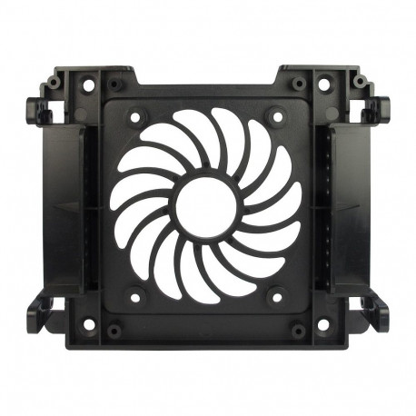"Inter-Tech Einbaurahmen 1x5,25 für 1x2,5 / 1x3,5 /12cm Lüft."