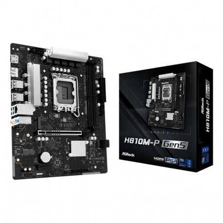 "ASROCK H810M-P GEN5 DDR5 Intel S1851 90-MXBUE0-A0UAYZ retail"