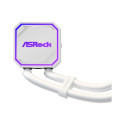 K ASRock Pro valge 360 ARGB