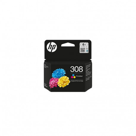 HP 308 Tri-color Original Ink Cartridge
