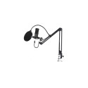 Easypix 62021 microphone Black Studio microphone
