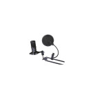 Easypix 62021 microphone Black Studio microphone