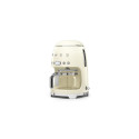 Smeg 50's Style Drip Filter Coffee Machine DCF02CREU Cream