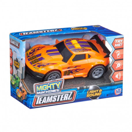 TEAMSTERZ Mighty Machines tänavaauto valguse ja heliga, 12,5 cm