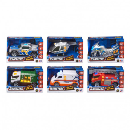 TEAMSTERZ Auto heli- ja valgusega, väike