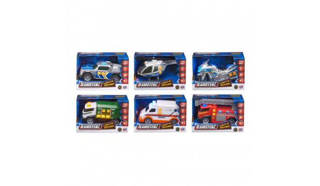 TEAMSTERZ Auto heli- ja valgusega, väike