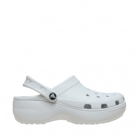 Crocs naiste plätud Classic Platform 206750 1NK 38-39, murtud valge
