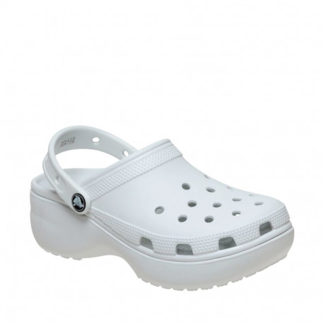 Chodaki damskie Crocs Classic Platform złamana biel 206750 1NK 39-40