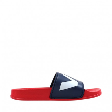 Klapki damskie Levi's June L granatowo-czerwone VPOL0239S-0290   36