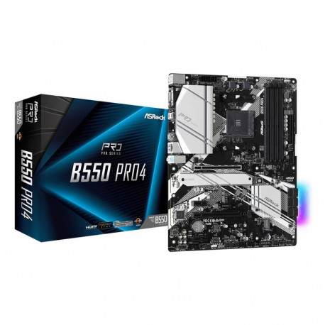 Mainboard|ASROCK|AMD B550|SAM4|ATX|2xPCI-Express 3.0 1x|1xPCI-Express 3.0 16x|2xM.2|1xPCI-Express 4.