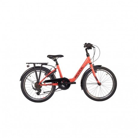 Laste jalgratas S'COOL chiX, 20" Coral/Dark Red