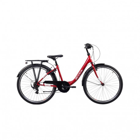 Noorte jalgratas S'COOL chiX, 26" Red/White