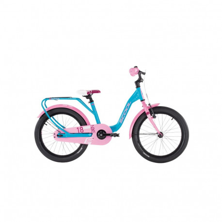 Laste jalgratas S'COOL niXe 18" Ocean/Pink