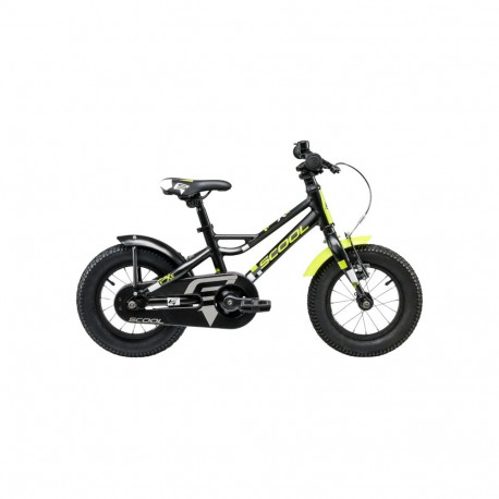 Laste jalgratas S´COOL faXe, 12" must-kollane
