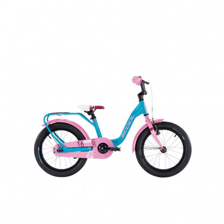 Laste jalgratas S´COOL niXe, 16" sinine/roosa