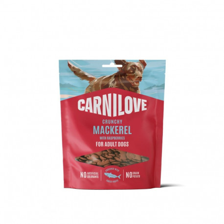 Carnilove Mackerel with Raspberries treats for dogs 200g