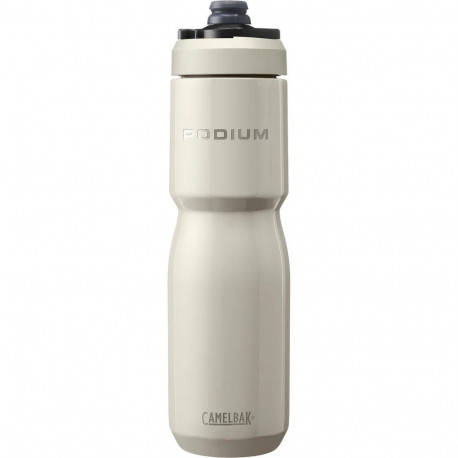 Drink Bottle - CamelBak Podium Insulated Steel 650ml, Keeps Beverages Cold, Stone