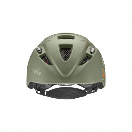Child Bicycle Helmet - Uvex Kid 2 CC 46–52 cm Head Size, Grey/Green