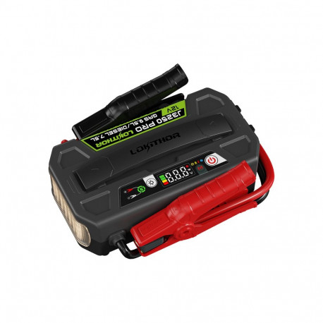 Jump Starter - Lokithor J3250 Pro 3250A Peak Current, 74.24Wh Power Bank, LED Black