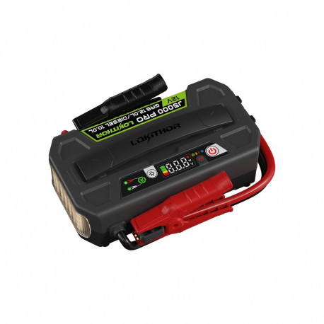 Jump Starter - Lokithor J5000 PRO 5000A Peak Current, 99.84Wh, 100W PD Fast Charging, Black