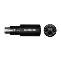 Audio Interface - Shure MVX2U Gen 2 USB Type-C XLR Microphone Adapter With Phantom Power Black