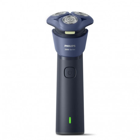 Electric Shaver - Philips 2000 Series S2885/00 Rechargeable Rotary Shaver, 35 Min Runtime, Blue
