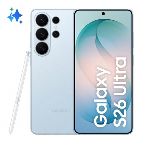 Mobile Phone - Samsung Galaxy S26 Ultra (Snapdragon 8 Elite Gen 5, 12 GB RAM, 256 GB, 200 MP, Blue)