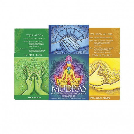 US Games Systems Mudras For Awakening The Energy Body Meditation Cards And Book