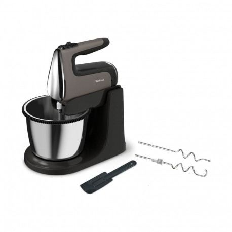 TEFAL | Hand Mixer | Powermix Silence HT654E38 | Hand Mixer | 600 W | Number of speeds 5 | Turbo mod