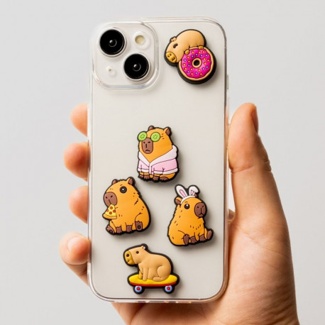 TFO 3D Kleeps telefonile Capybara 5tk