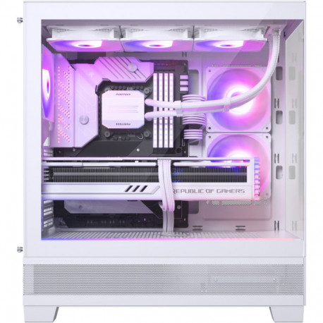 Arvutikorpus PHANTEKS XT View Tempered Glass Windows, D-RGB, valge