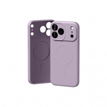 Mobiili tagakaas Mercury iPhone 17 Pro, pool-silikoon, Magsafe, lavender