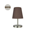 TABLE LAMP T18013-D13 40W E14 BROWN