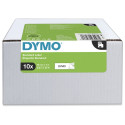Dymo etiketiteip 2093098, must valge