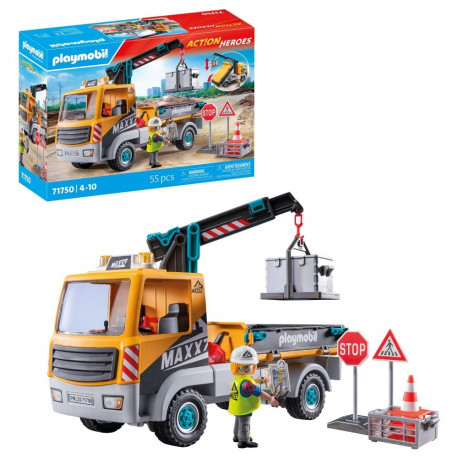Action Heroes ehitusveok 71750 kraanaga