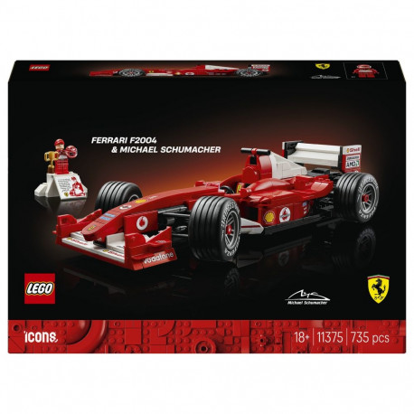 "11375 Icons Ferrari F2004 und Michael Schumacher"