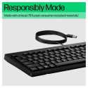 "HP 125 G2 USB Wired Keyboard (EU)"