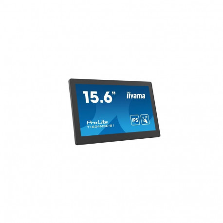 iiyama T1624MSC-B1 computer monitor 39.6 cm (15.6") 1920 x 1080 pixels Full HD LED Touchscreen 