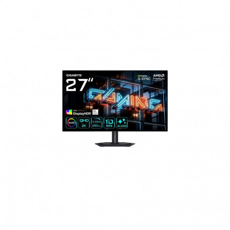 GIGABYTE MO27Q28GR 27” Glossy WOLED QHD Gaming Monitor - 2560 x 1440, 280Hz, 0.03ms, 335 cd/m², Disp