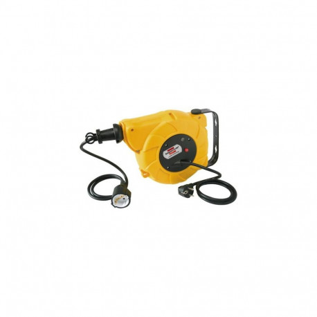 Brennenstuhl 1241020300 power extension 9 m 1 AC outlet(s) Indoor Black, Yellow