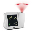 Braun 67161 alarm clock Digital alarm clock White