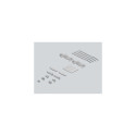 DeLOCK Keystone Patch Panel 4 Port black