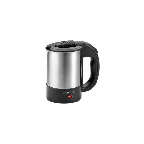Clatronic WKR 3624 electric kettle 0.5 L 1000 W Black, Stainless steel