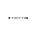 PATCH PANEL BLANK 48 PORT 1U 19" FTP FOR KEYSTONE MODULES BLACK LANBERG