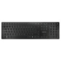 KW 9100 SLIM (black, DE layout, Cherry SX scissor technology)