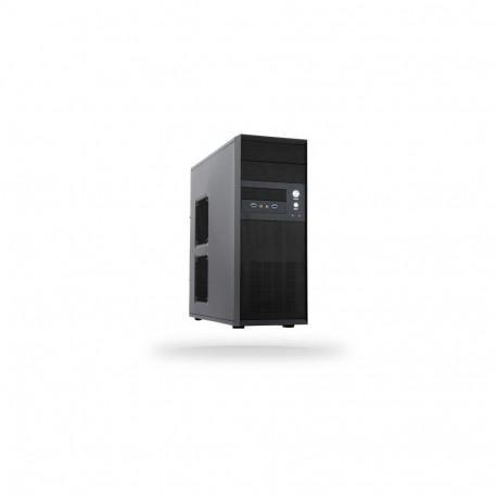 Chieftec computer case CQ-01B-U3-OP MidiTower ATX/MicroATX, black (CQ-01B-U3-OP)