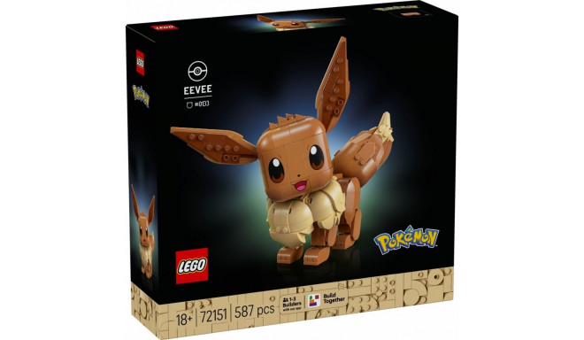 LEGO Pokemon 72151 Eevee
