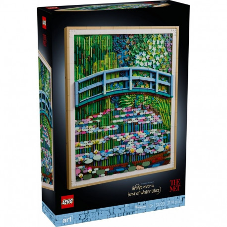Blocks ART klotsid 31220 Claude Monet sild vesiroositiigi kohal