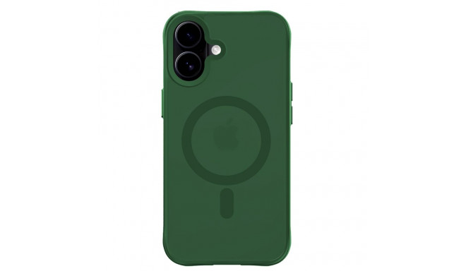 3mk Smoke MagCase for iPhone 17 - Green-Translucent